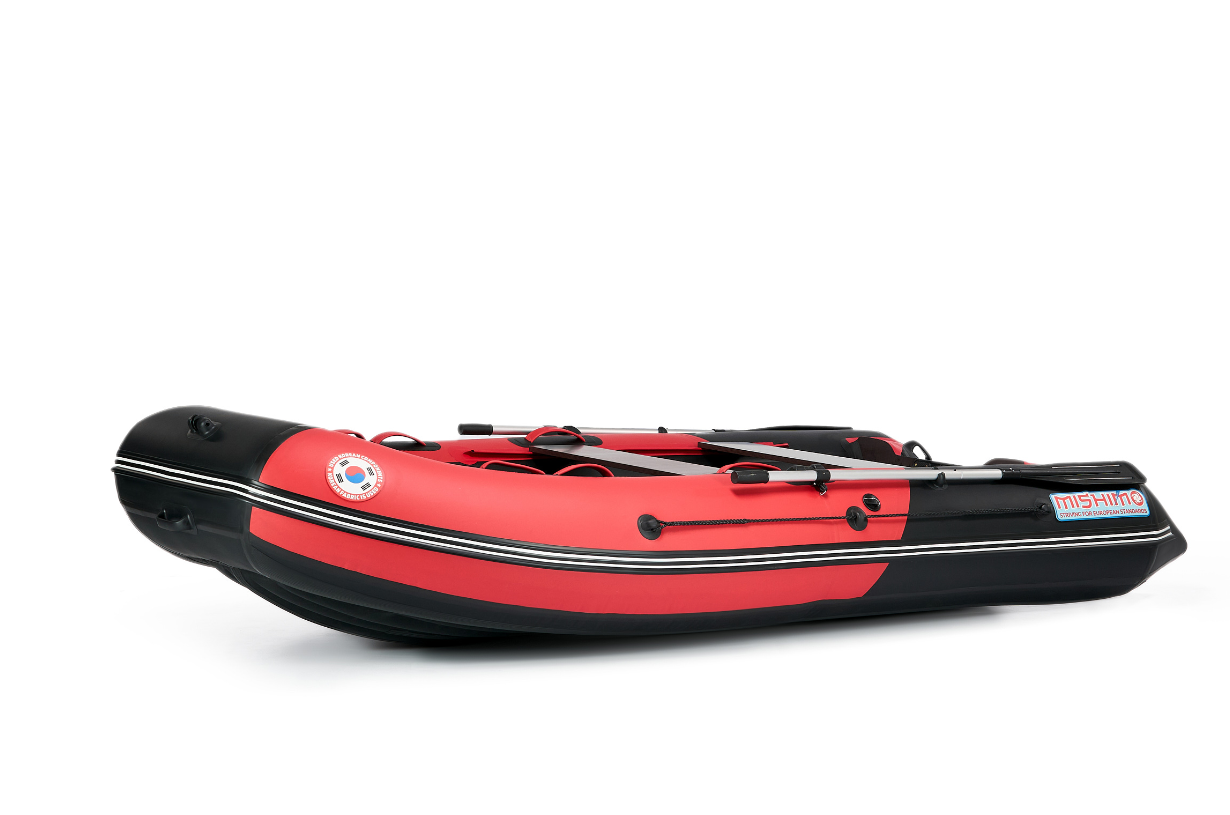 КОМПЛЕКТ ЛОДКА MISHIMO PRO 350 + ЛОДОЧНЫЙ МОТОР MARLIN MP 9.9 (15) AMHS PROLINE в Брянске