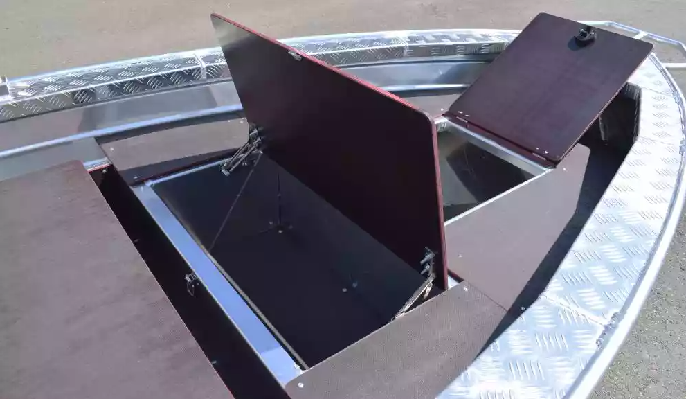 Алюминиевая лодка Wyatboat-390Р Fish в Брянске