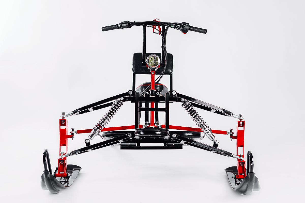 Лыжный модуль IKUDZO TERRAIN с подогревом ручек металлические лыжи в Брянске