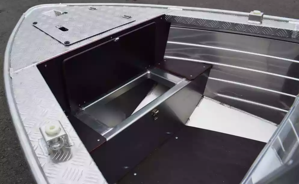 Алюминиевая лодка Wyatboat-390 DCM Увеличенный борт в Брянске