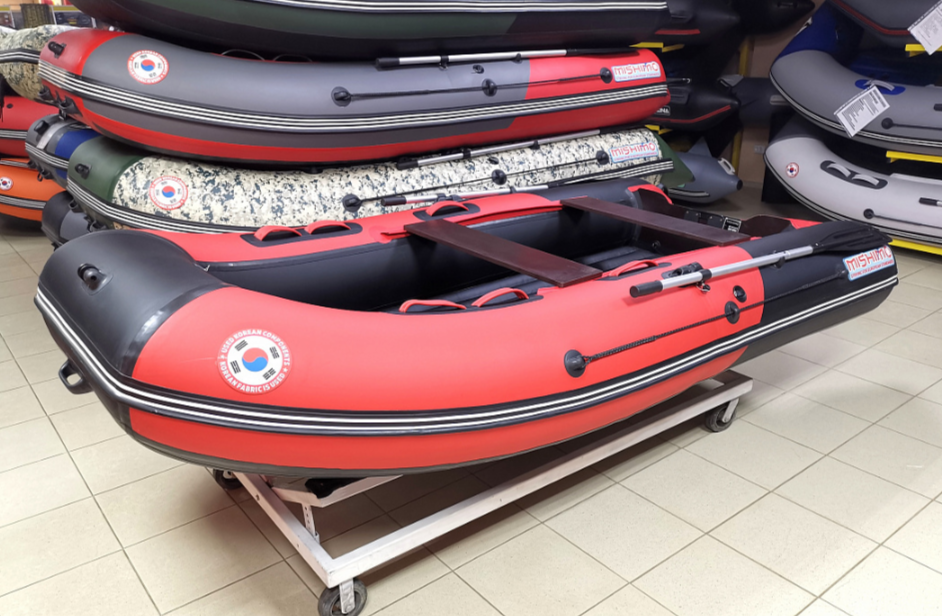 КОМПЛЕКТ Лодка MISHIMO PRO 350 + ЛОДОЧНЫЙ МОТОР MARLIN MP 9.9 (20) AMHS PRO в Брянске