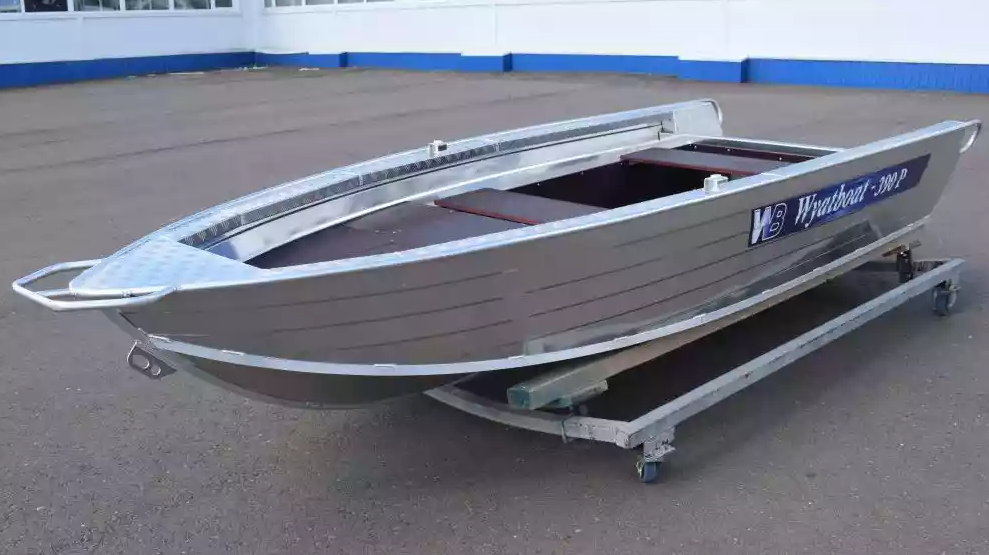 Алюминиевая лодка Wyatboat-390Р Fish в Брянске
