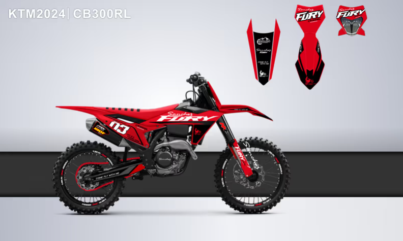 Кроссовый мотоцикл Sanchez Fury CB300RL в Брянске