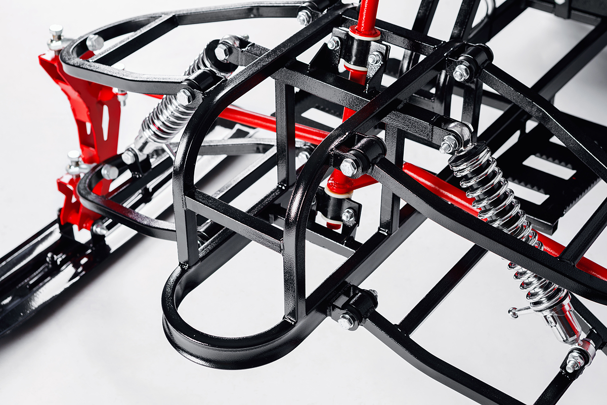 Лыжный модуль IKUDZO TERRAIN с подогревом ручек металлические лыжи в Брянске