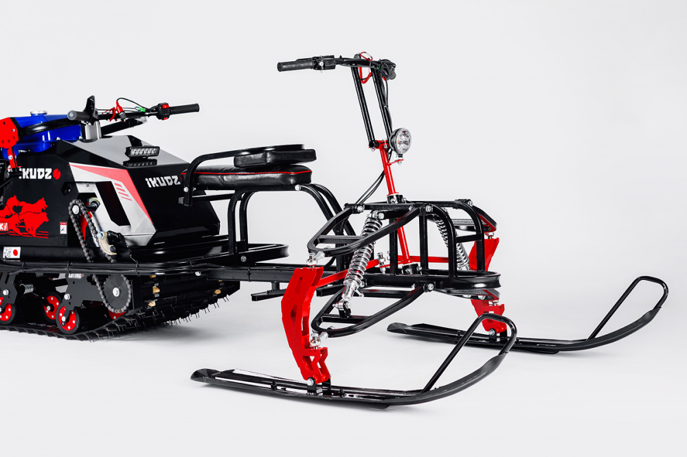 Лыжный модуль IKUDZO TERRAIN с подогревом ручек металлические лыжи в Брянске