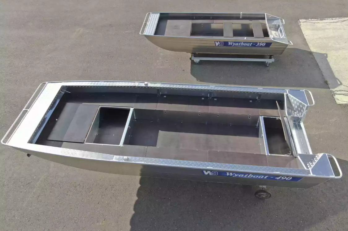 Алюминиевая лодка Wyatboat-490 Jonboat в Брянске