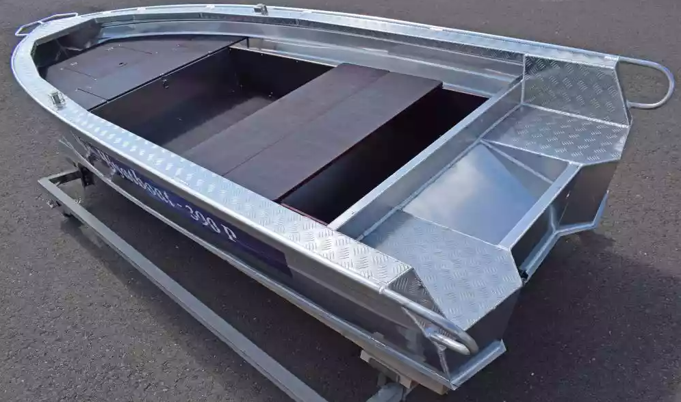 Алюминиевая лодка Wyatboat-390Р Fish в Брянске
