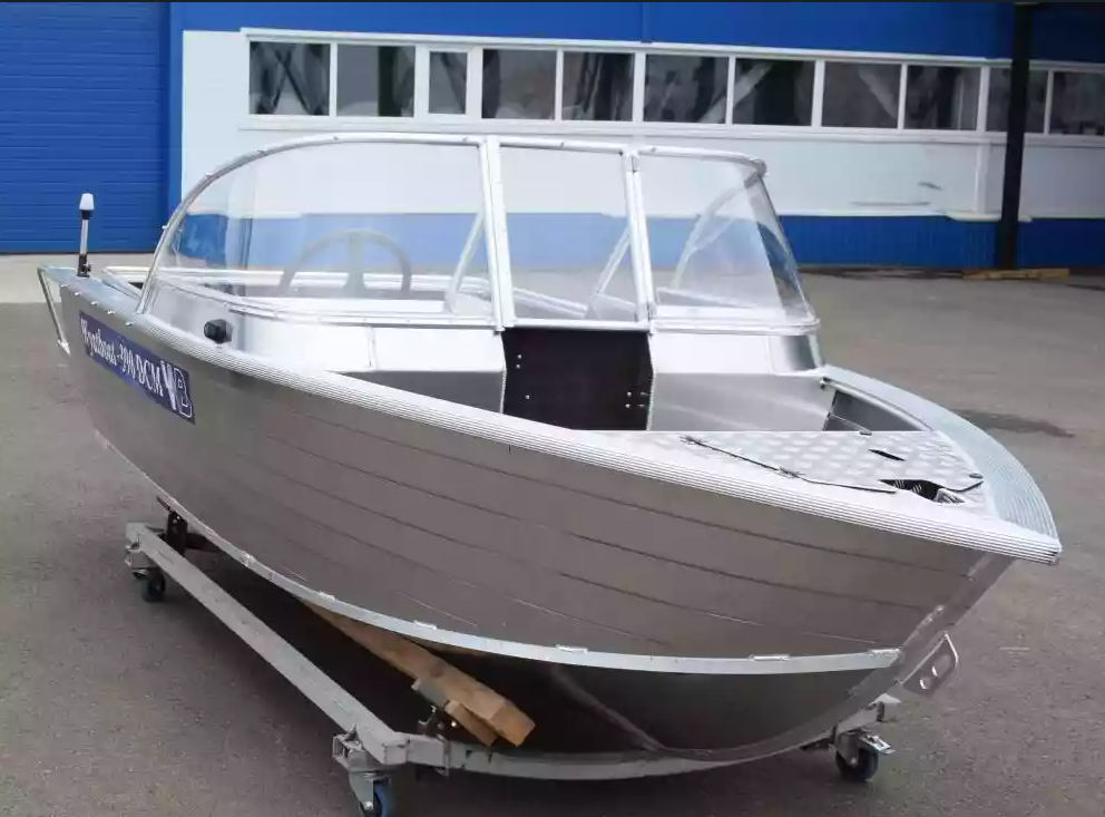 Алюминиевая лодка Wyatboat-390 DCM Увеличенный борт в Брянске