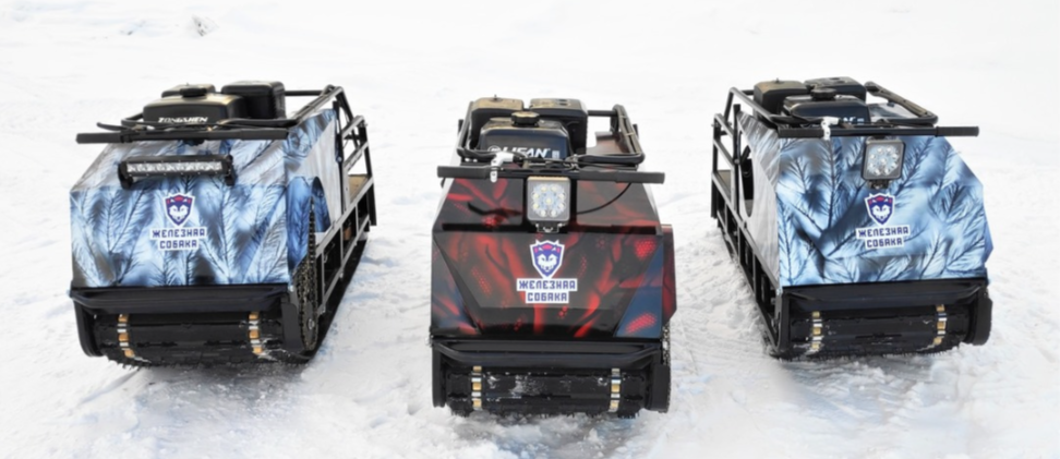 Мотобуксировщик Irondog (Железная собака) M500 20  Камуфляж Охотник в Брянске