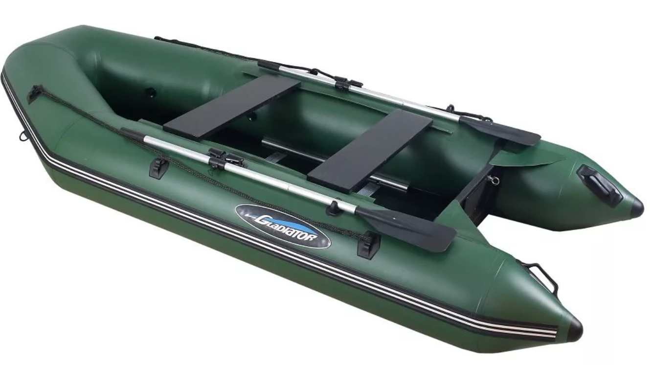 МОТОРНО-ГРЕБНАЯ ЛОДКА ПВХ GLADIATOR A 280 ТК С ФАНЕРНЫМ ДНОМ в Брянске