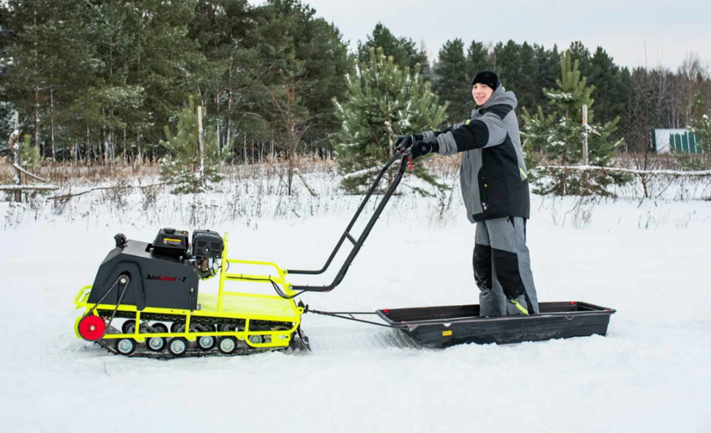 Мотобуксировщик Бурлак ХОЗЯИН-1 (капот ткань) в Брянске