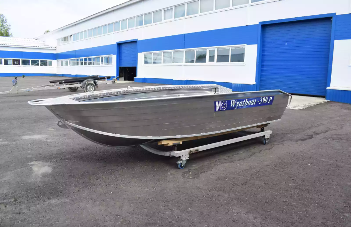 Алюминиевая лодка Wyatboat-390Р Увеличенный борт в Брянске