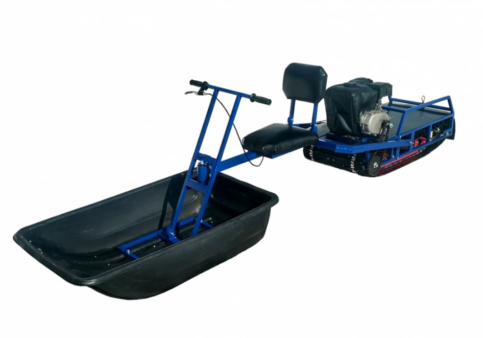 Мотобуксировщик толкач Альбатрос-XL8 с модулем. С фарой, склизы в Брянске