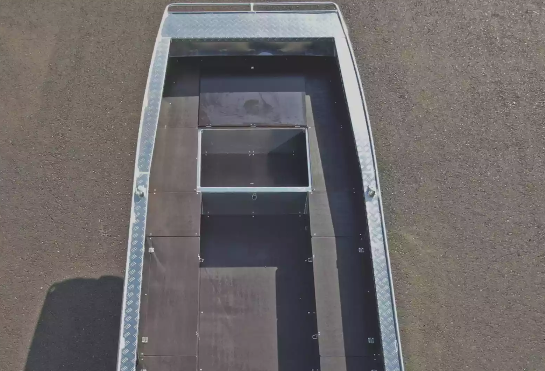 Алюминиевая лодка Wyatboat-490 Jonboat в Брянске