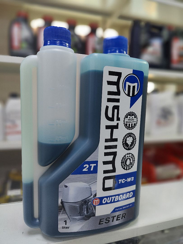 Масло MISHIMO 2T OUTBOARD (ESTER) полусинтетика 1 л в Брянске