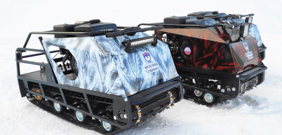 Мотобуксировщик Irondog (Железная собака) M500 20  Камуфляж Охотник в Брянске