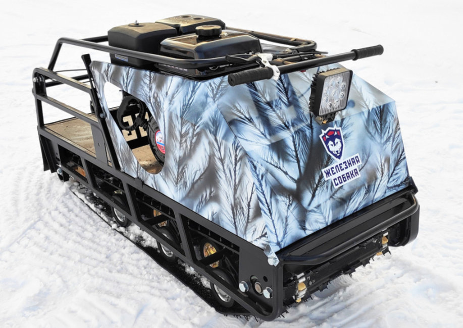Мотобуксировщик Irondog (Железная собака) M500 20  Камуфляж Охотник в Брянске