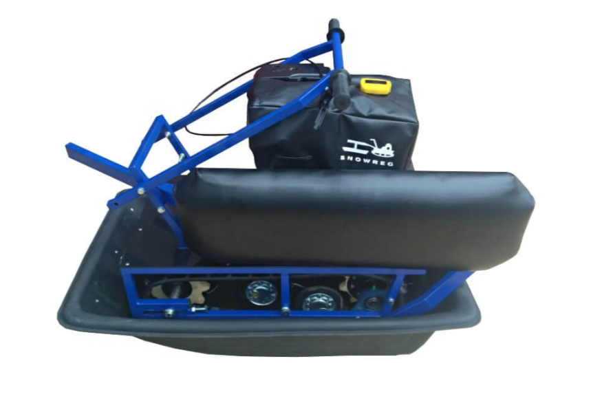 Мини-мотобуксировщик Альбатрос-М с фарой в Брянске