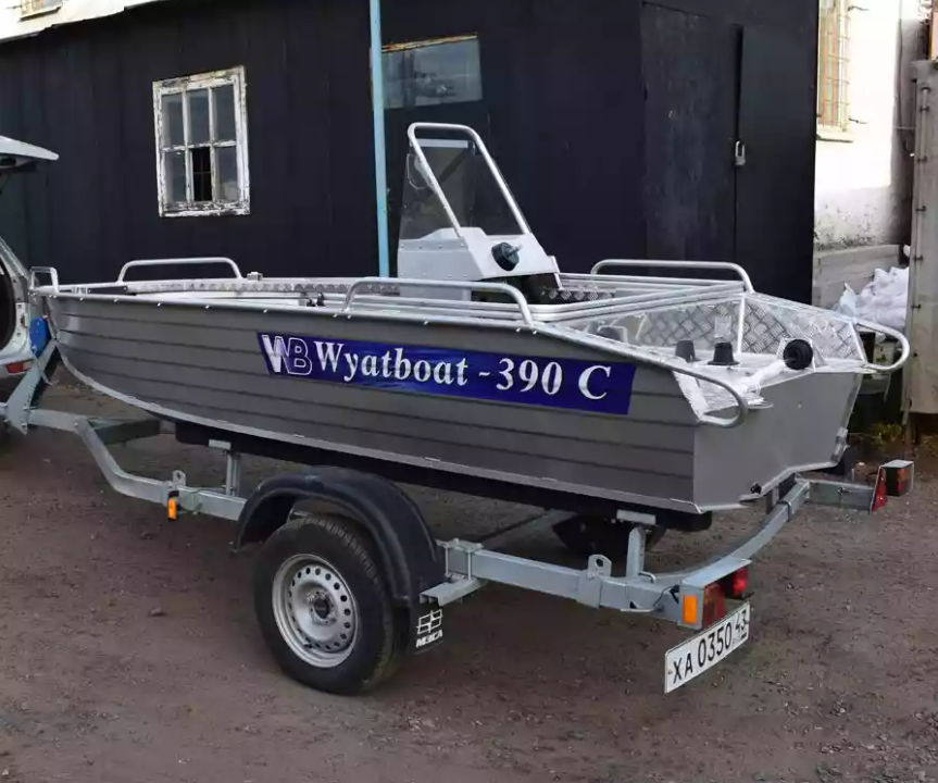 Алюминиевая лодка Wyatboat-390 C в Брянске