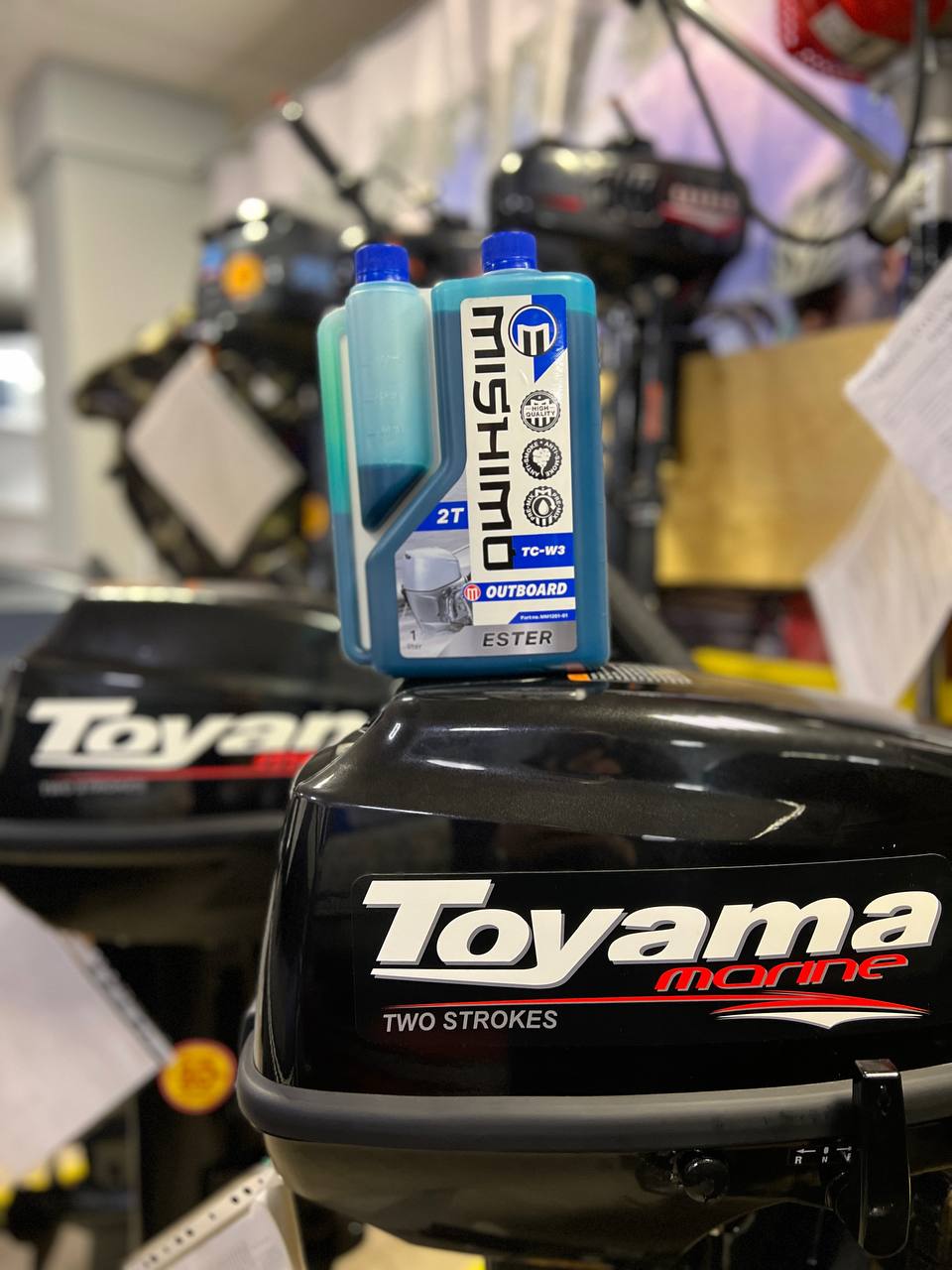 Масло MISHIMO 2T OUTBOARD (ESTER) полусинтетика 1 л в Брянске