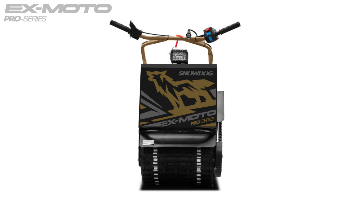 Мотобуксировщик EX-MOTO SNOWDOG S380 8л.с. в Брянске