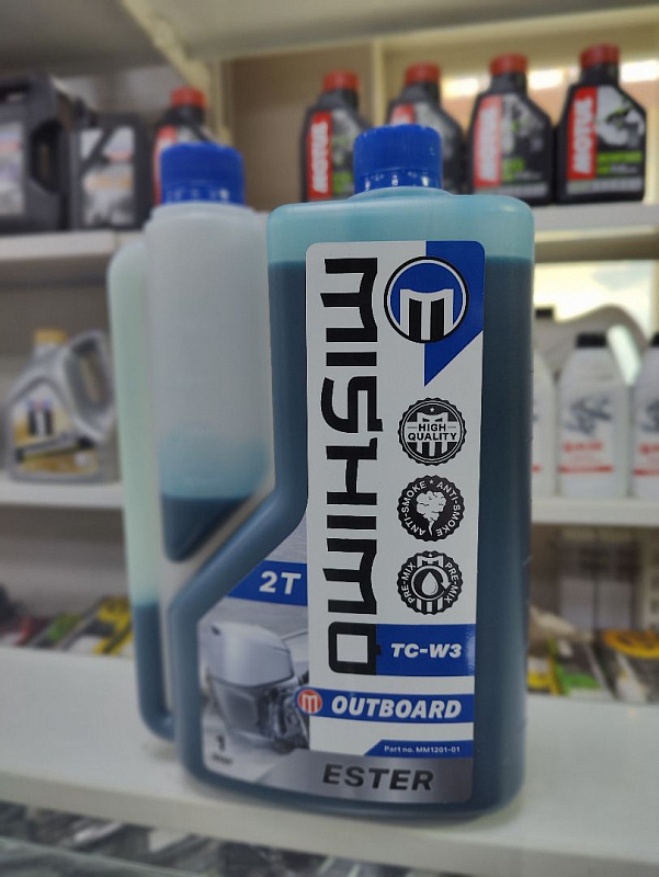 Масло MISHIMO 2T OUTBOARD (ESTER) полусинтетика 1 л в Брянске