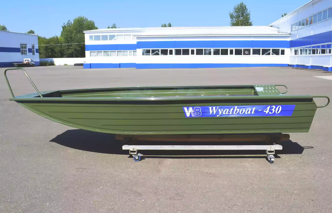 Алюминиевая лодка  Wyatboat-430 Master Fish в Брянске