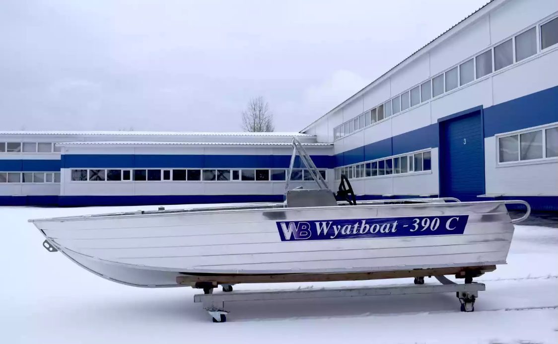 Алюминиевая лодка Wyatboat-390 C в Брянске