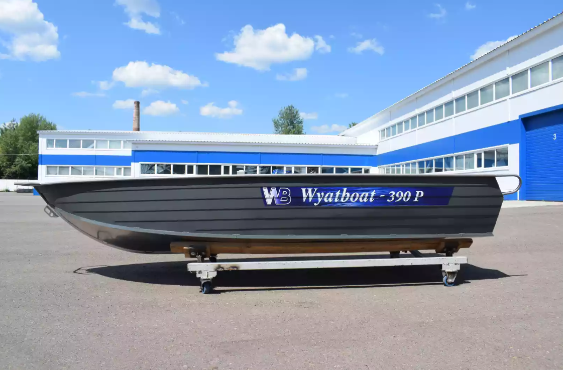 Алюминиевая лодка Wyatboat-390Р Fish в Брянске