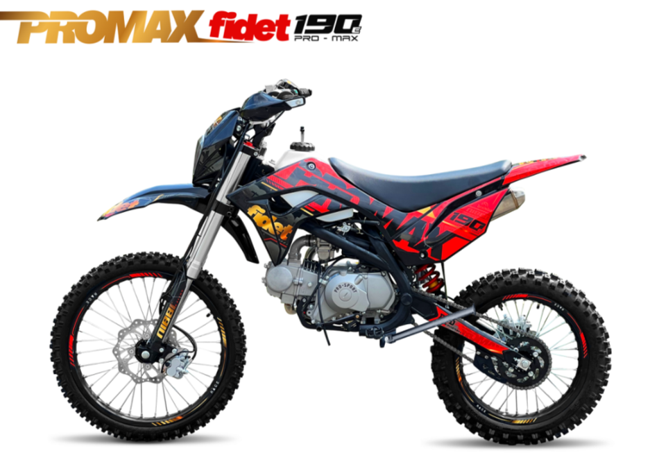 Мотоцикл (питбайк) PROMAX FIDET (ФАЙДЕТ) 190E MAX PRO LUX 19/16 в Брянске