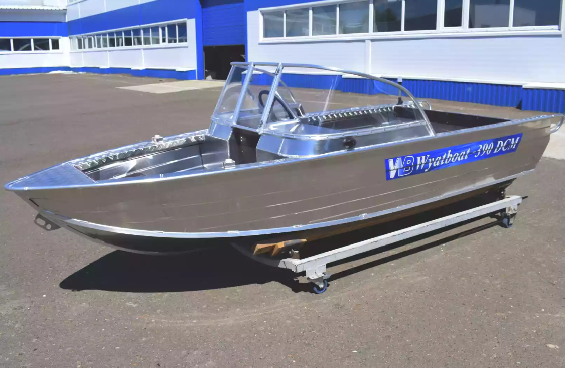 Алюминиевая лодка Wyatboat-390 DCM в Брянске