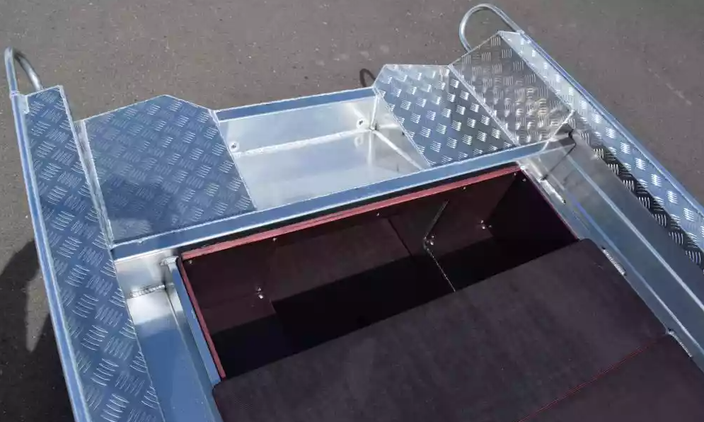 Алюминиевая лодка Wyatboat-390Р Fish в Брянске