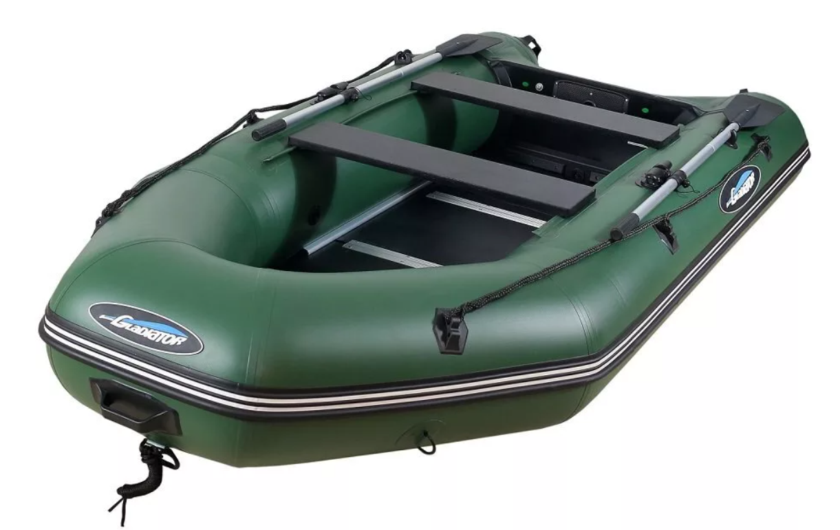 МОТОРНО-ГРЕБНАЯ ЛОДКА ПВХ GLADIATOR A 280 ТК С ФАНЕРНЫМ ДНОМ в Брянске