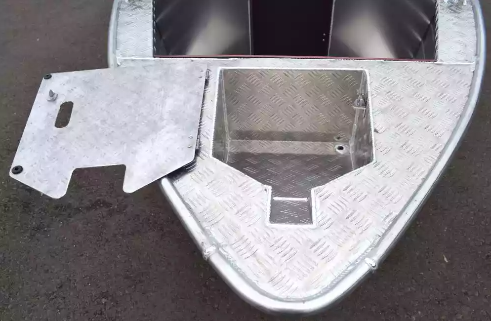 Алюминиевая лодка Wyatboat-390 DCM Увеличенный борт в Брянске