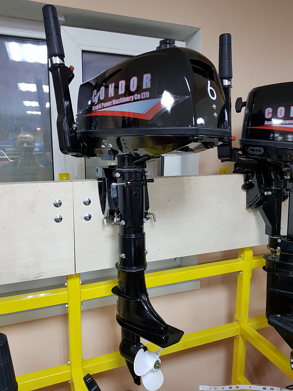 Лодочный мотор Condor F6HS без бака 12 л. в Брянске