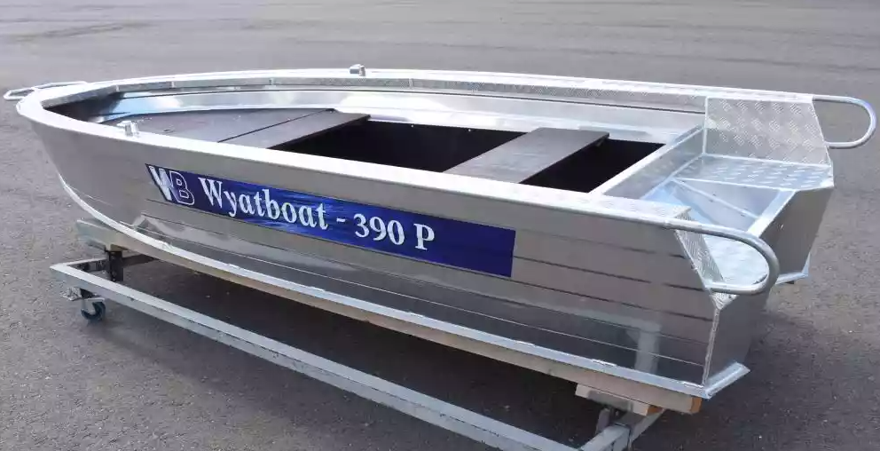 Алюминиевая лодка Wyatboat-390Р Fish в Брянске