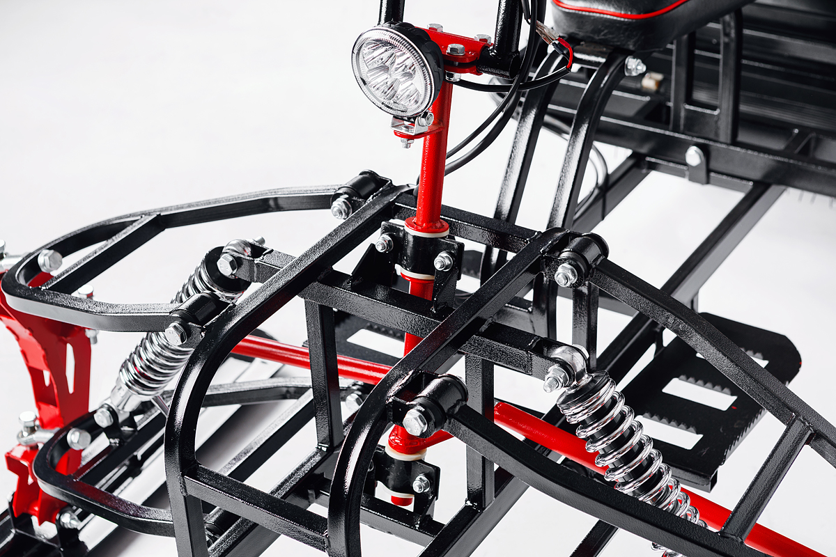 Лыжный модуль IKUDZO TERRAIN с подогревом ручек металлические лыжи в Брянске