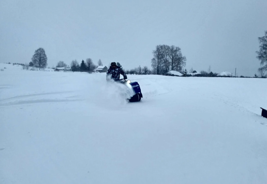 Мотобуксировщик Альбатрос-XLV 15 тележки, 1450 мм в Брянске