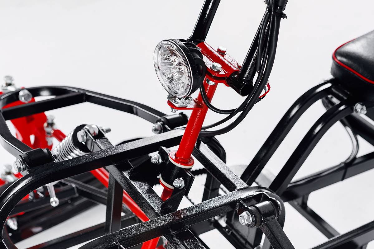 Лыжный модуль IKUDZO TERRAIN с подогревом ручек металлические лыжи в Брянске