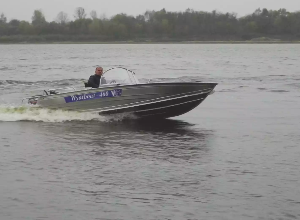 Алюминиевый катер Wyatboat-460 DCM в Брянске Алюминиевый катер Wyatboat-460 DCM в Брянске