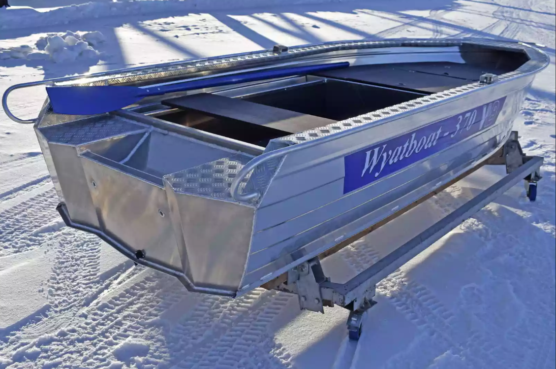 Алюминиевая лодка Wyatboat-370 Р FISH в Брянске