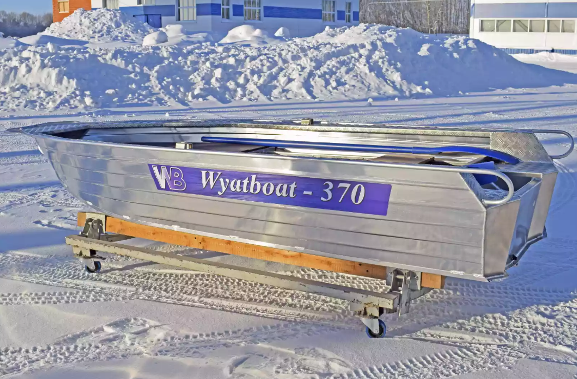 Алюминиевая лодка Wyatboat-370 Р FISH в Брянске