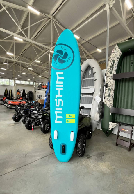 SUP (САП) Доска MISHIMO PRO-MAX Light Teal 11,6’ (355см) в Брянске