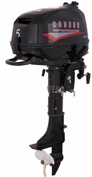 Лодочный мотор Condor F5HS без бака 12 л. в Брянске
