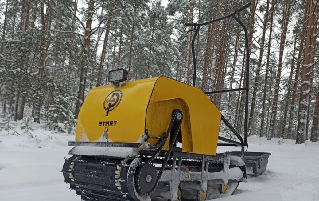 Мотобуксировщик РЫБАК СТАРТ Lifan 15 л.с. (металлический капот) в Брянске
