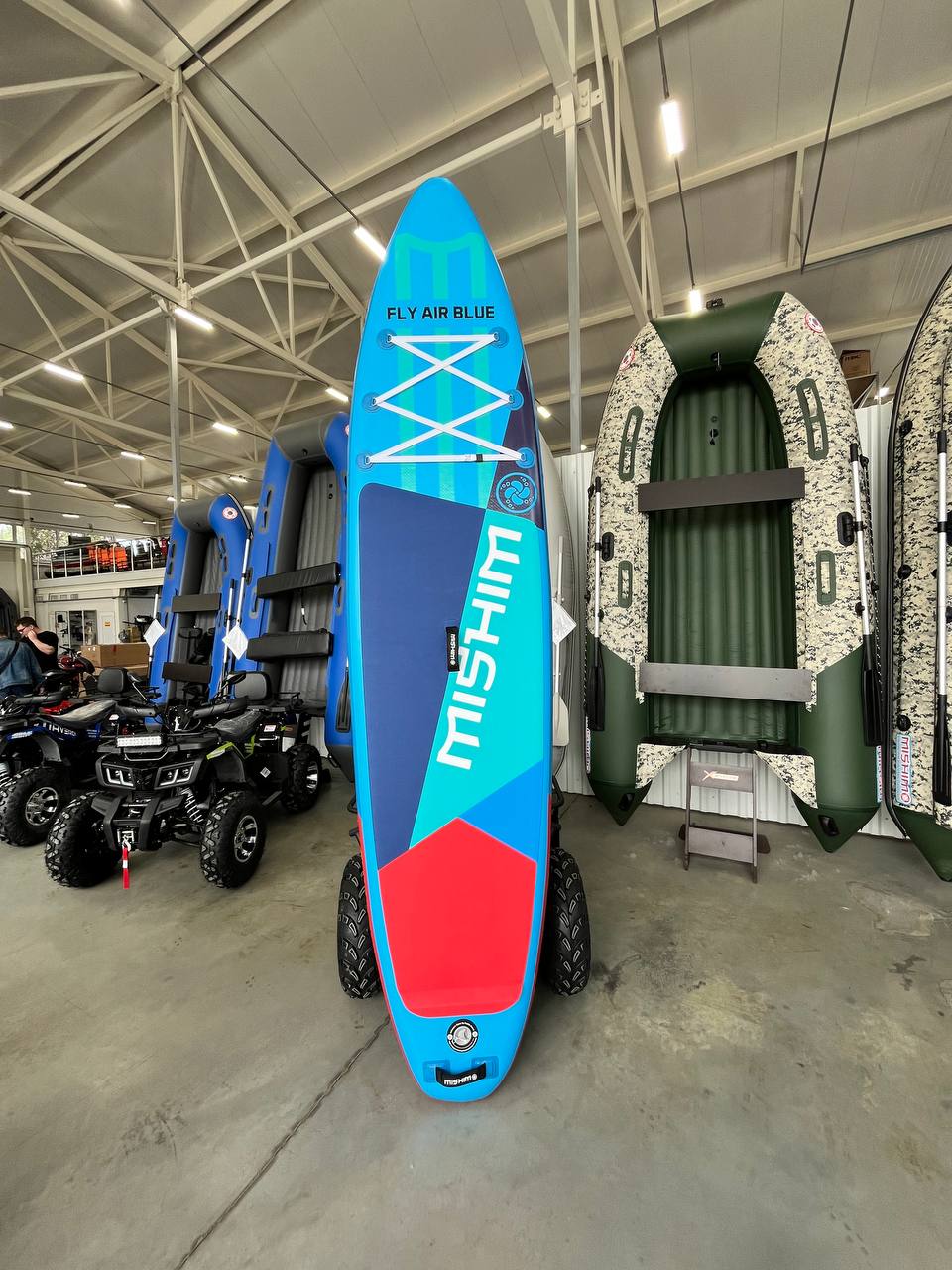 SUP (САП) Доска MISHIMO FLY AIR BLUE 10,8’ (330см) в Брянске