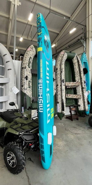 SUP (САП) Доска MISHIMO PRO-MAX Light Teal 11,6’ (355см) в Брянске