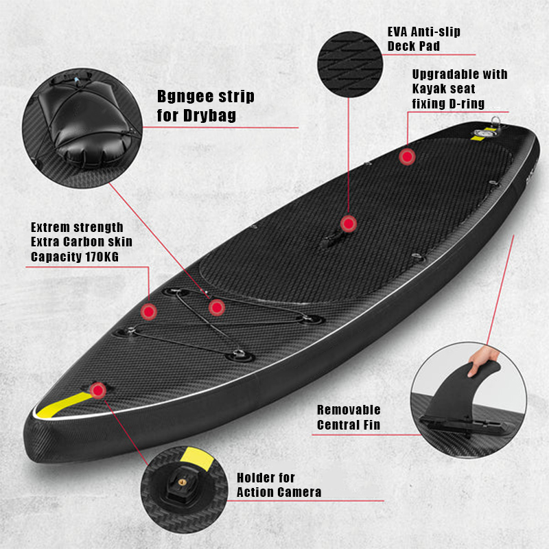 SUP (САП) ДОСКА MISHIMO CARBON DARKSIDE 11’ (335СМ) в Брянске