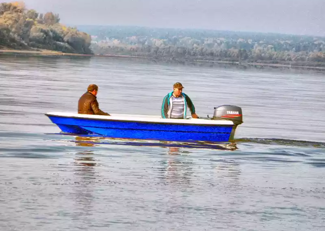 Стеклопластиковая лодка Wyatboat 430 тримаран в Брянске
