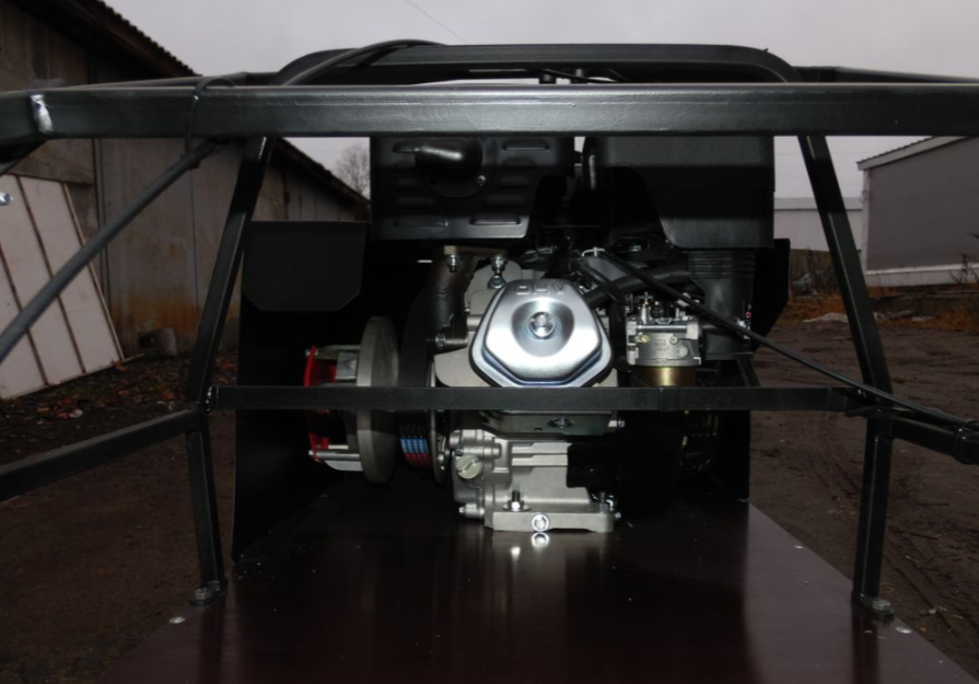 Мотобуксировщик AhtaR Зима 15 л/с с вариатором в Брянске